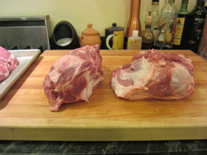 How to Make Coppa: Part 1 pork shoulder trim 2 300x225 How to Make Coppa: Part 1