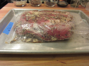 How to Make Coppa: Part 2 coppa first cure bag 300x225 How to Make Coppa: Part 2