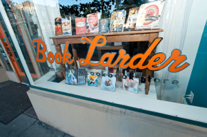 Book Larder Seattles Cookbook Haven book larder seattle window 300x199 Book Larder Seattles Cookbook Haven